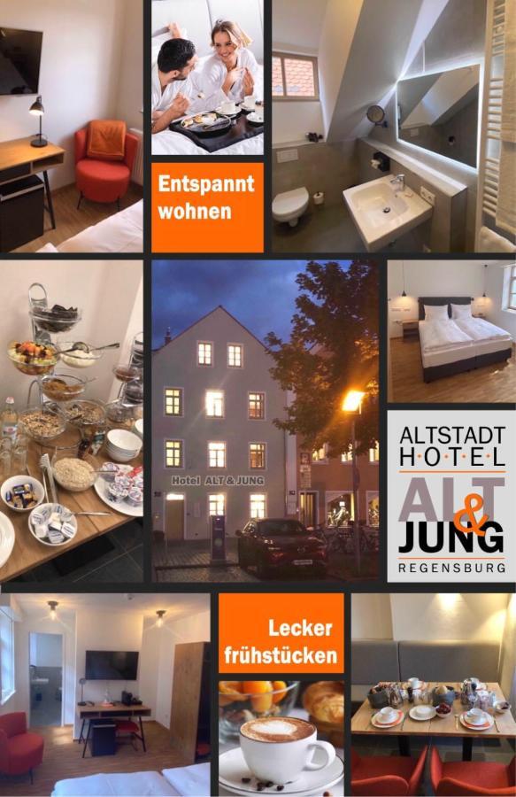 Altstadthotel Alt & Jung Regensburg Buitenkant foto